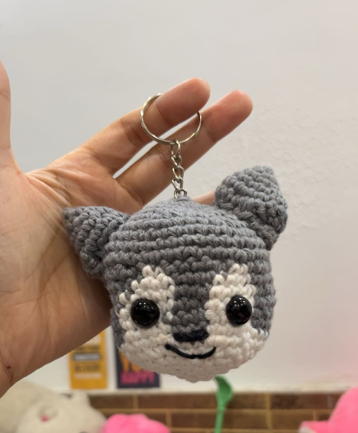 Wolf Keychain