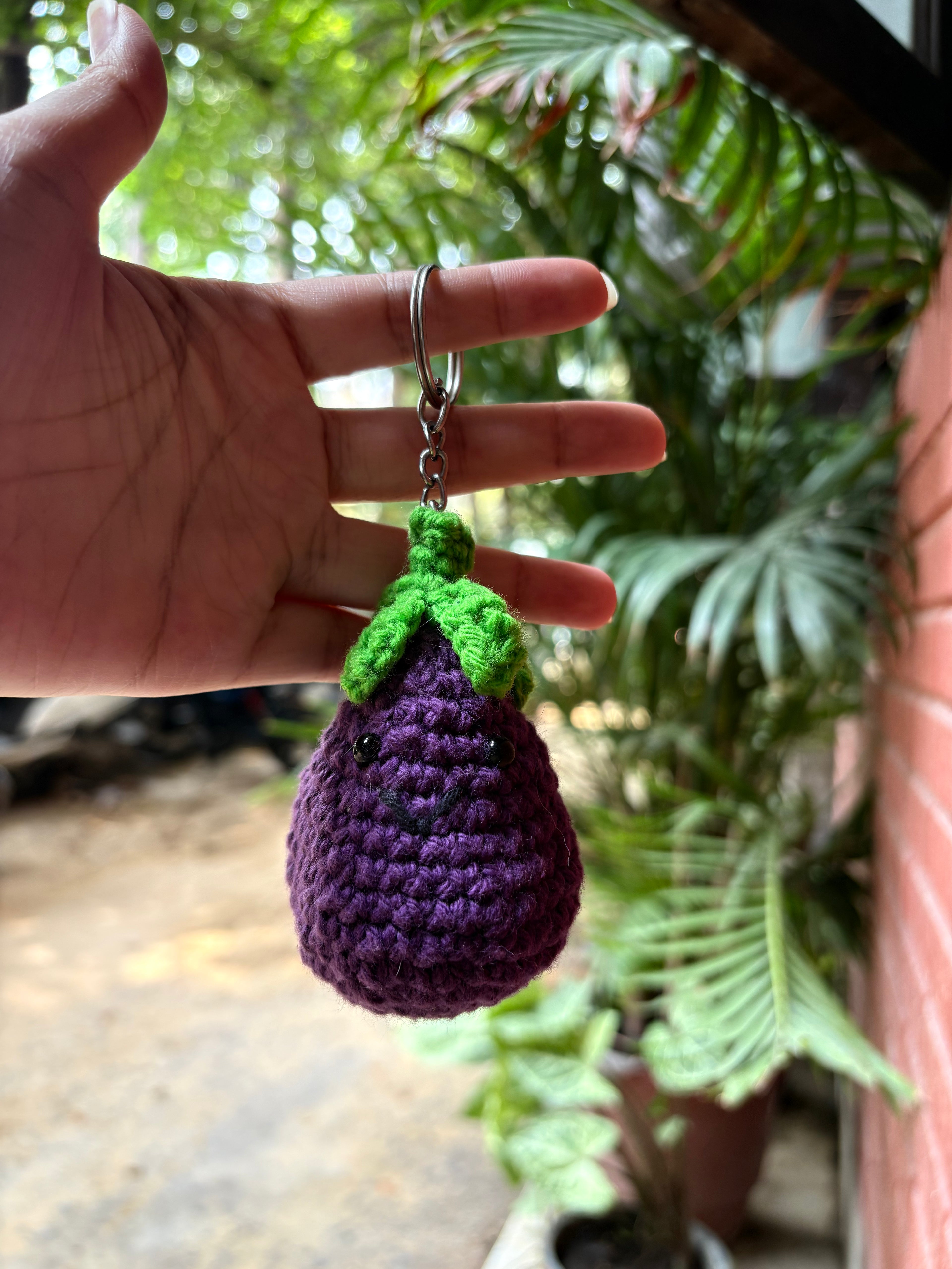 Vegetable Keychain