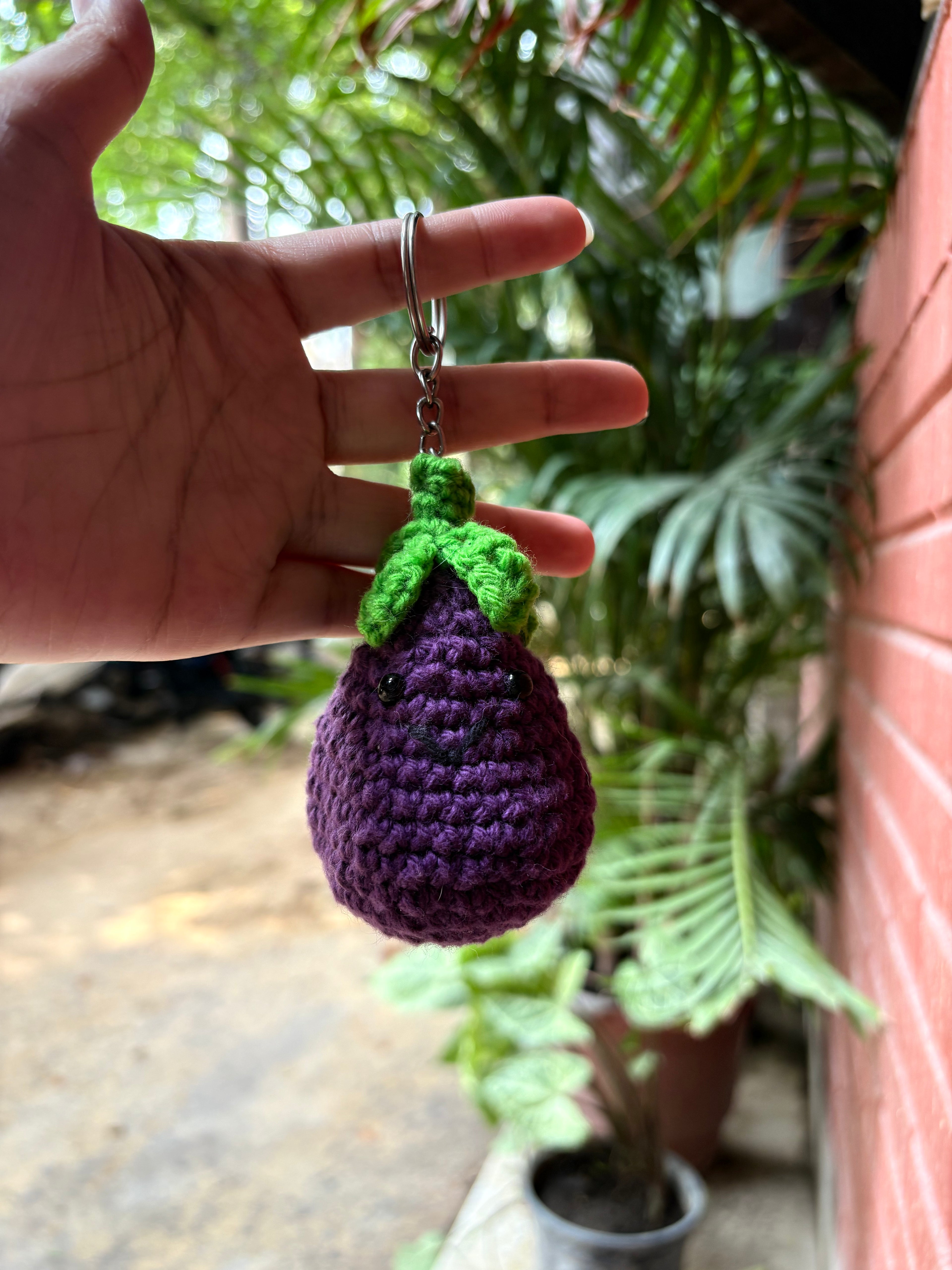Vegetable Keychain