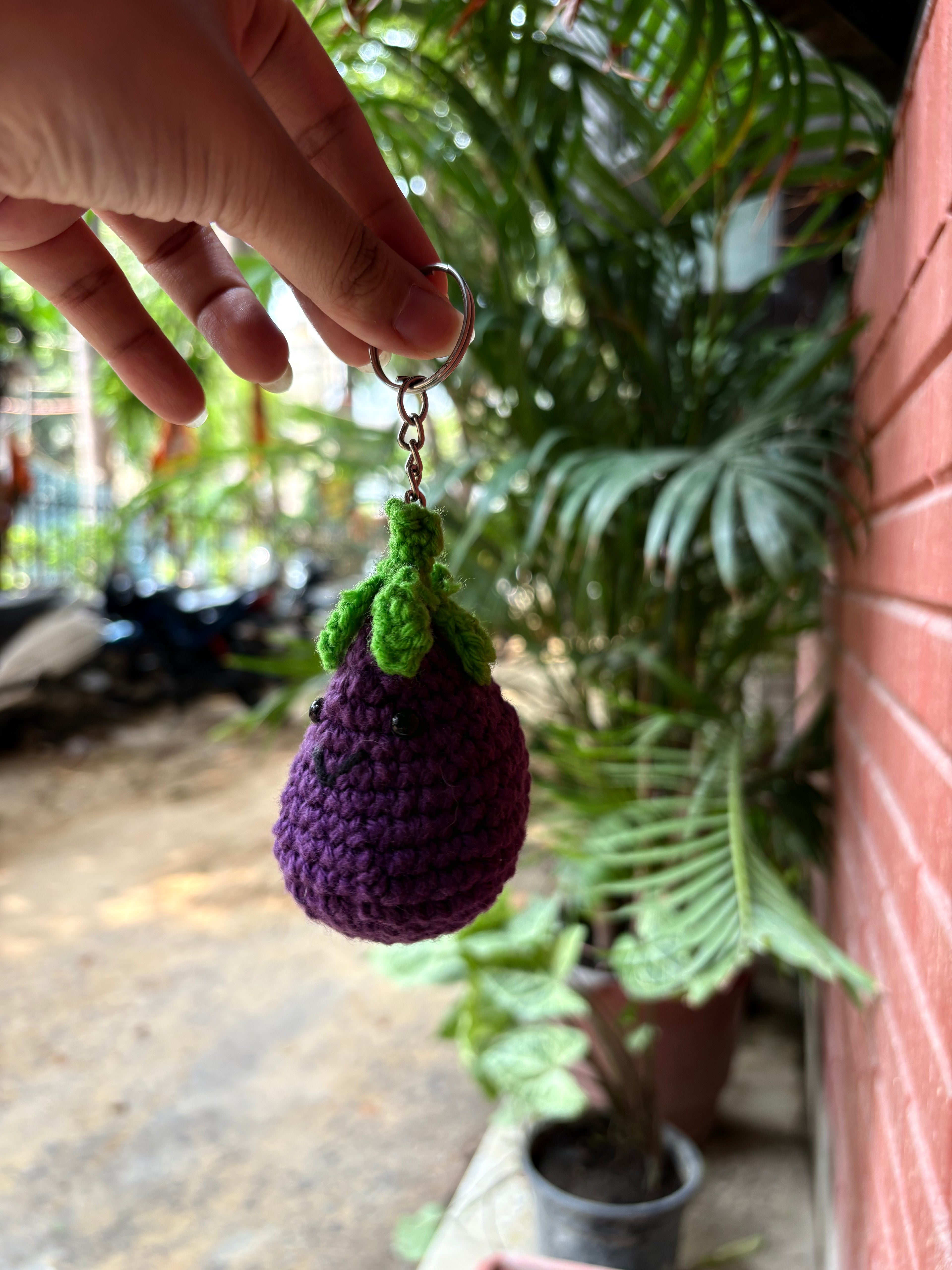 Vegetable Keychain