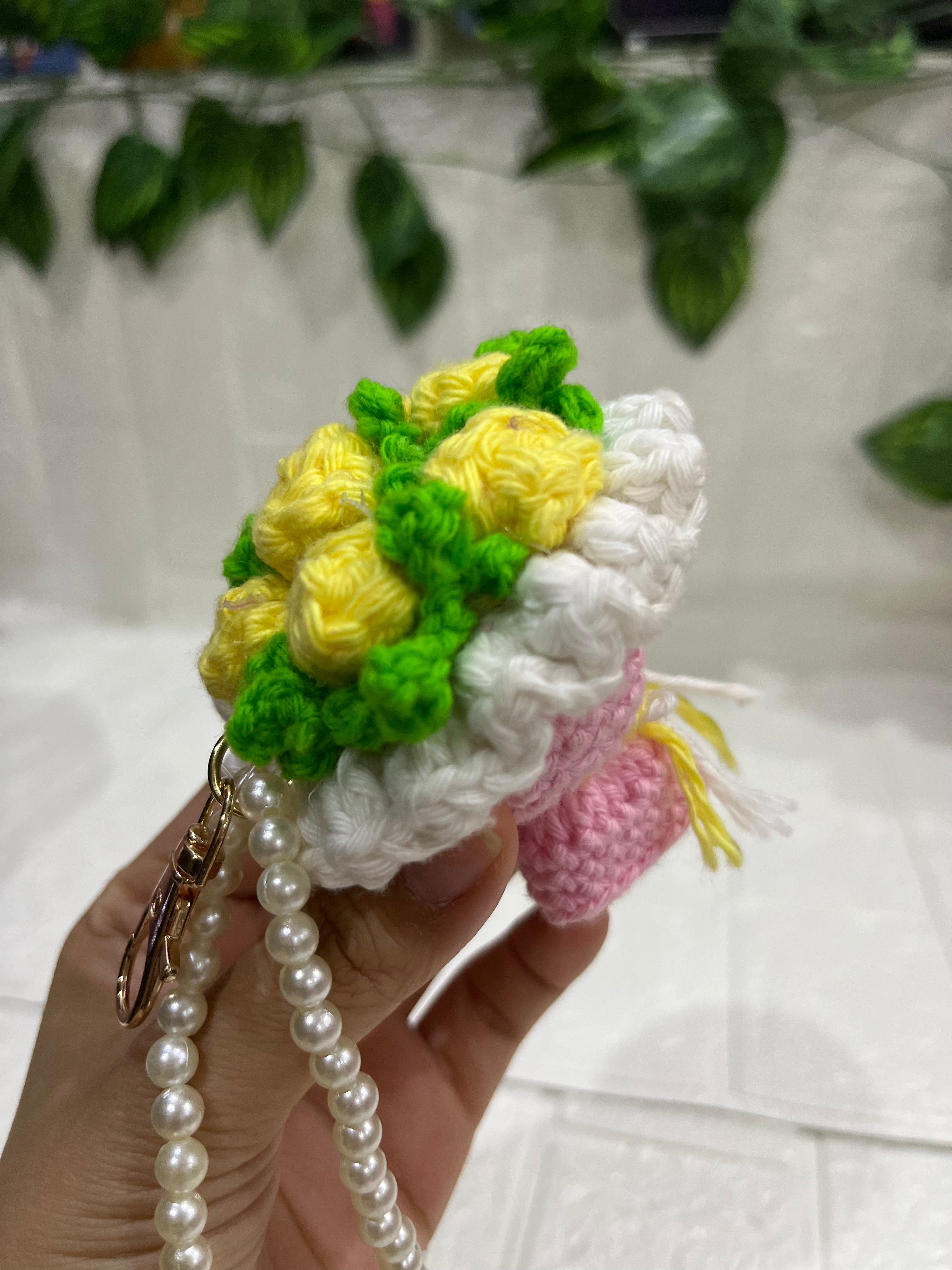 Rose Bouquet Charm