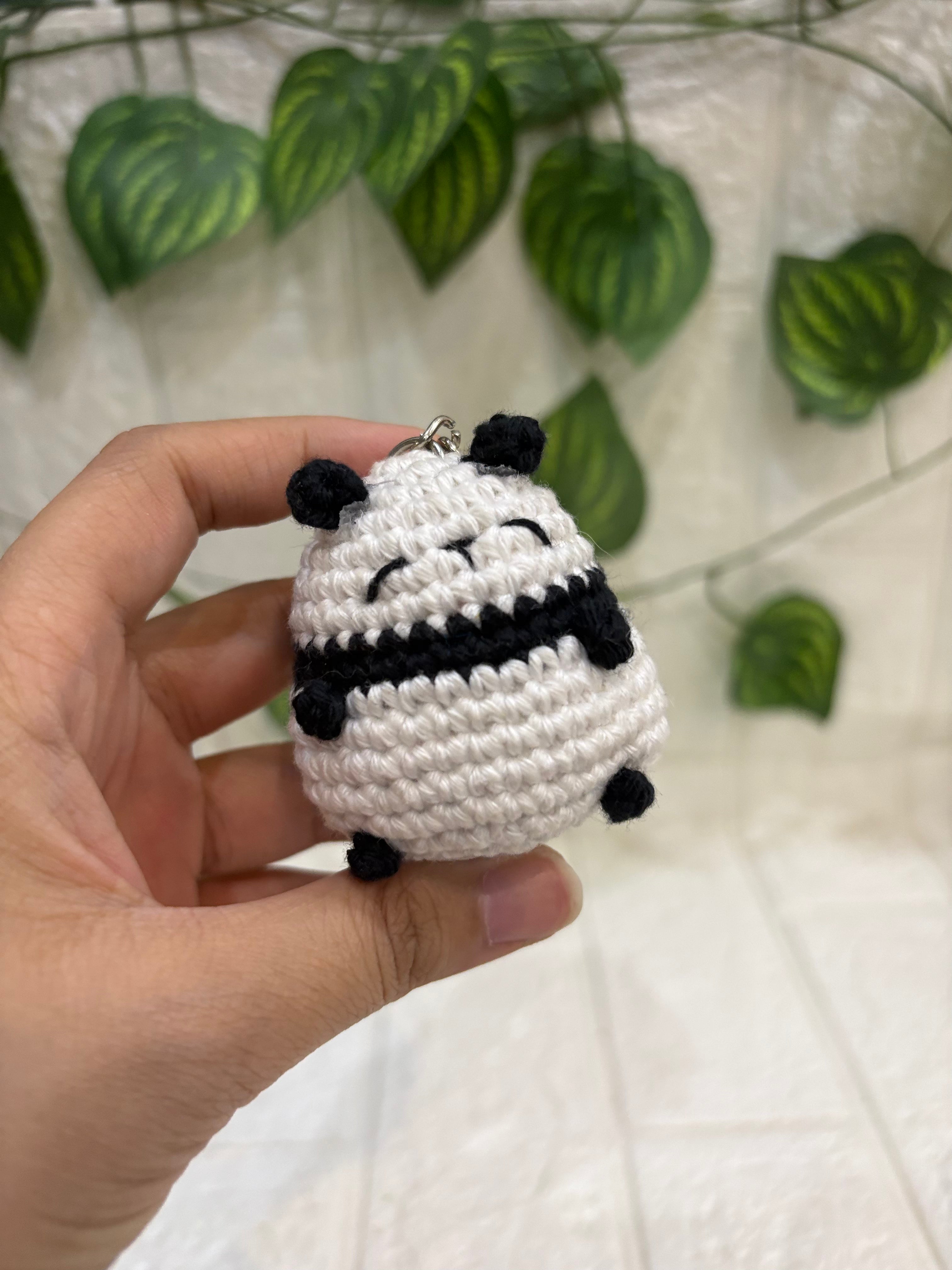 Chubby Panda Keychain