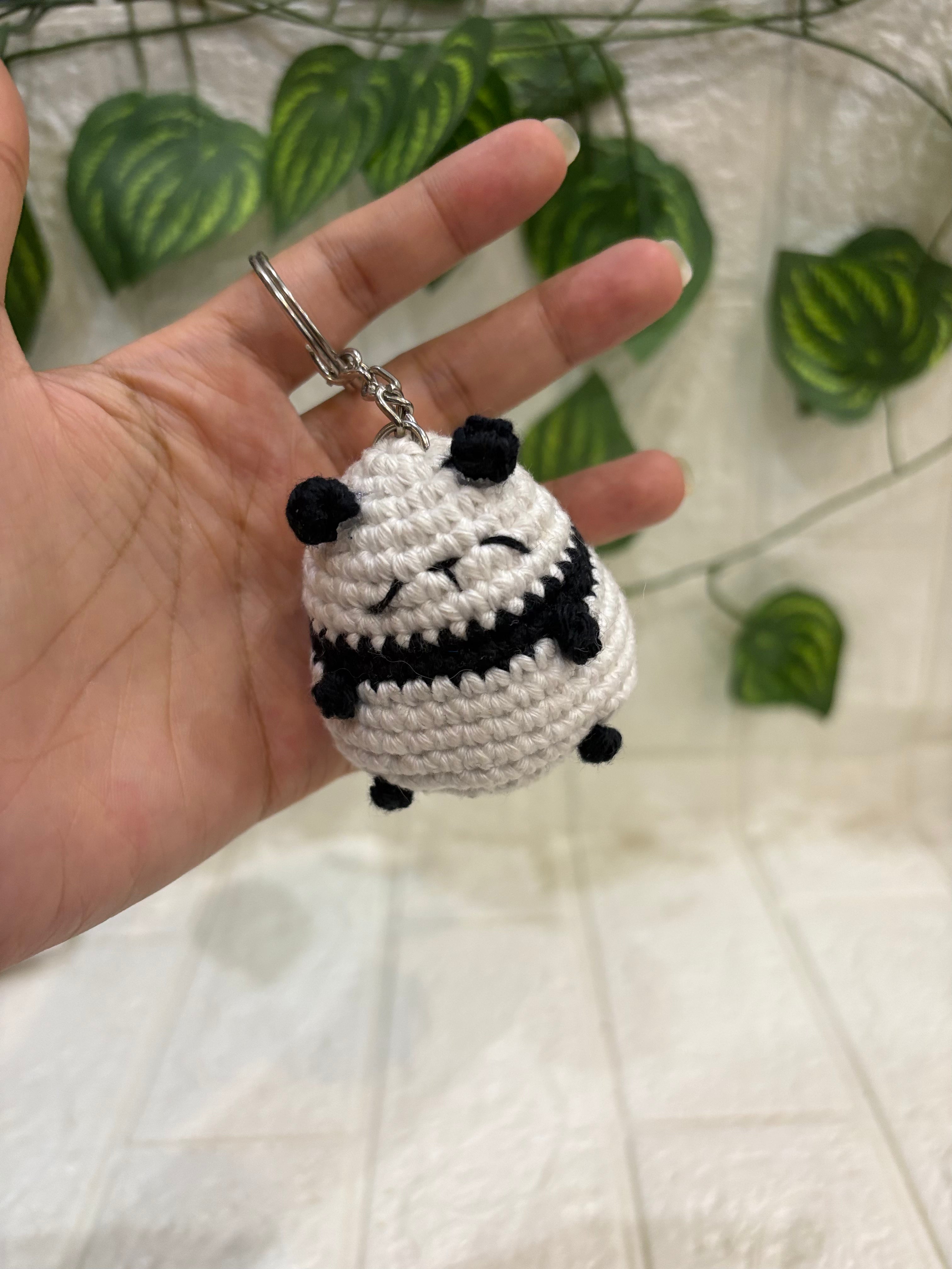 Chubby Panda Keychain