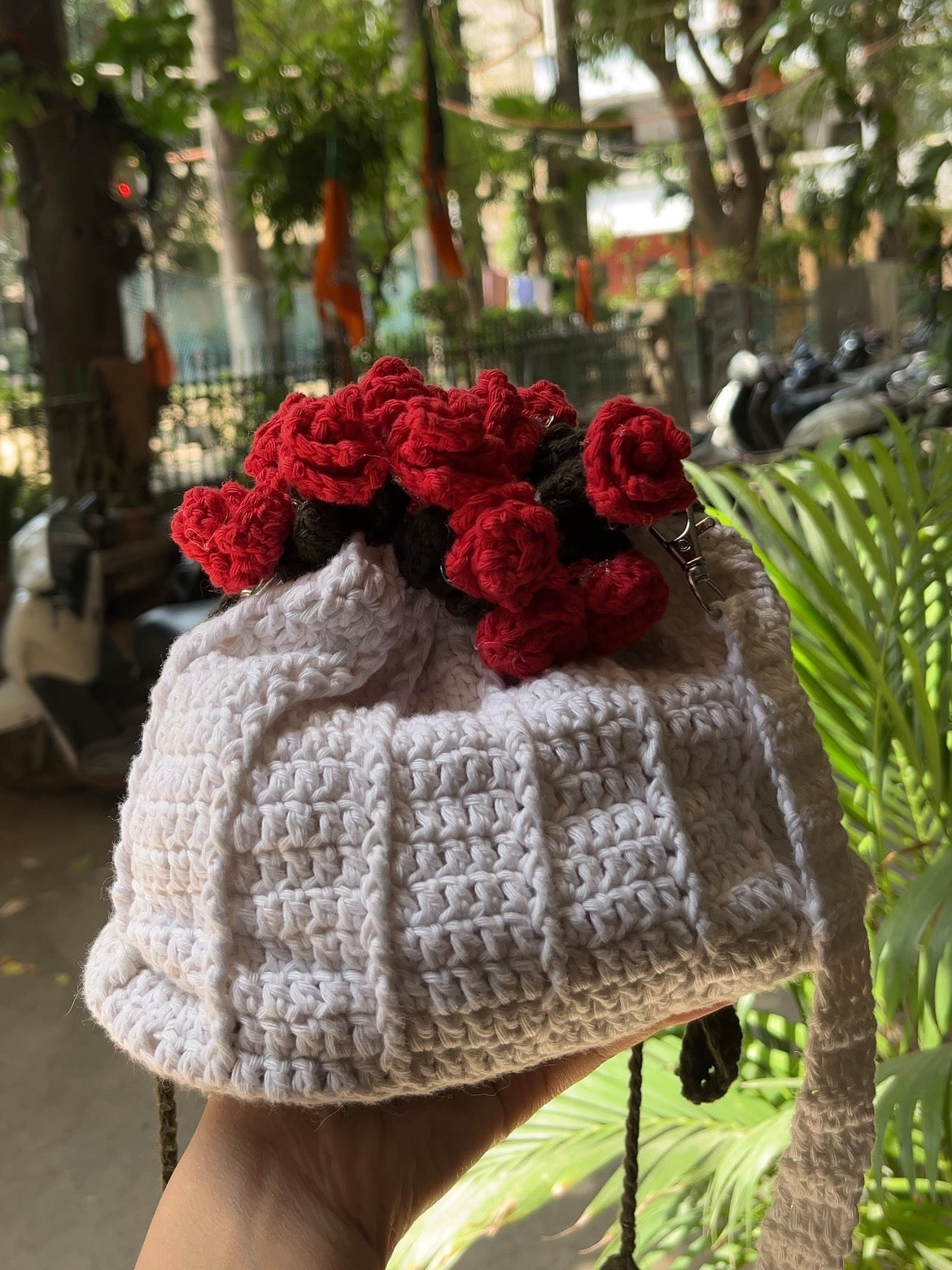 Rose Bouquet Bag