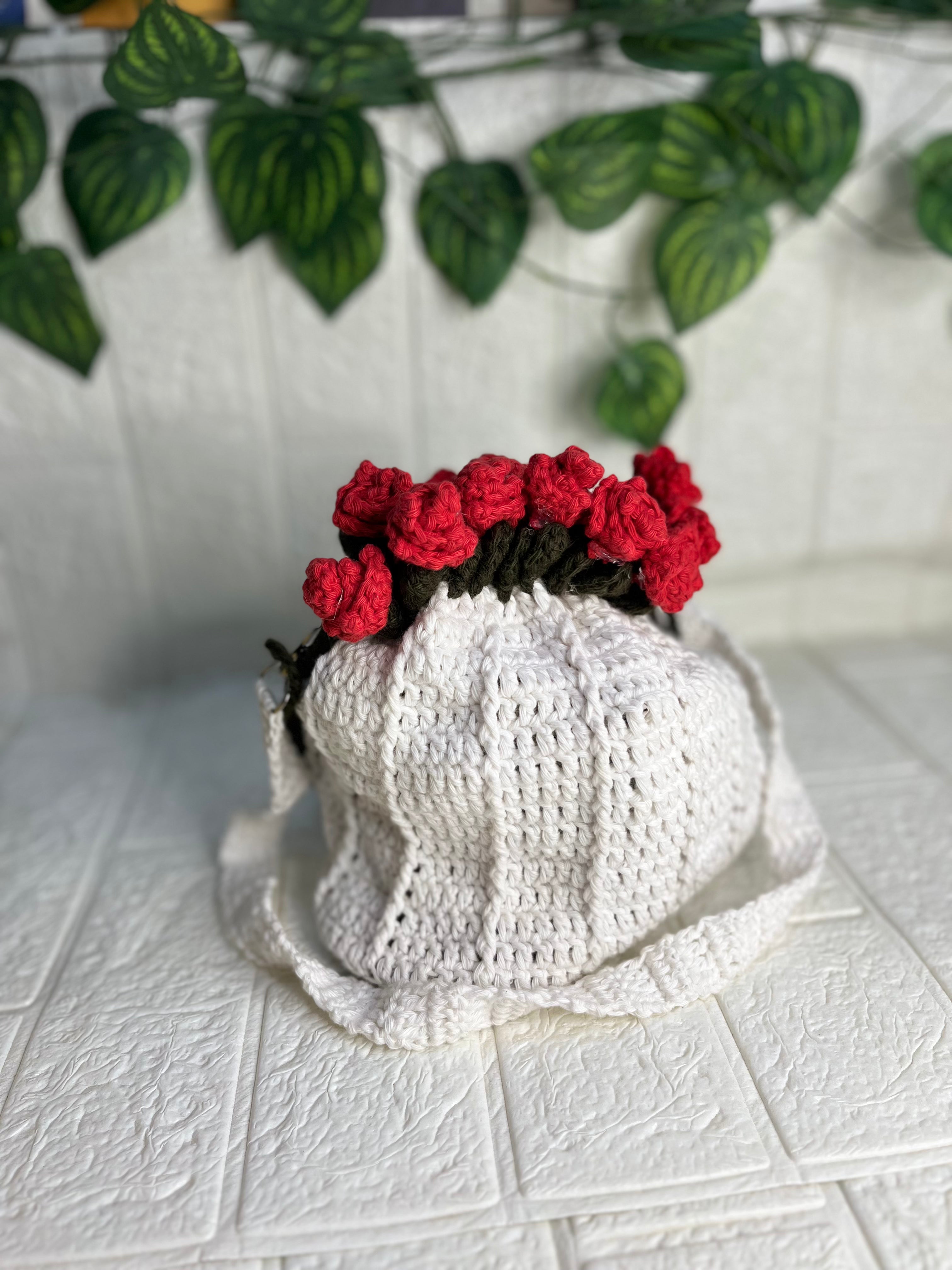 Rose Bouquet Bag