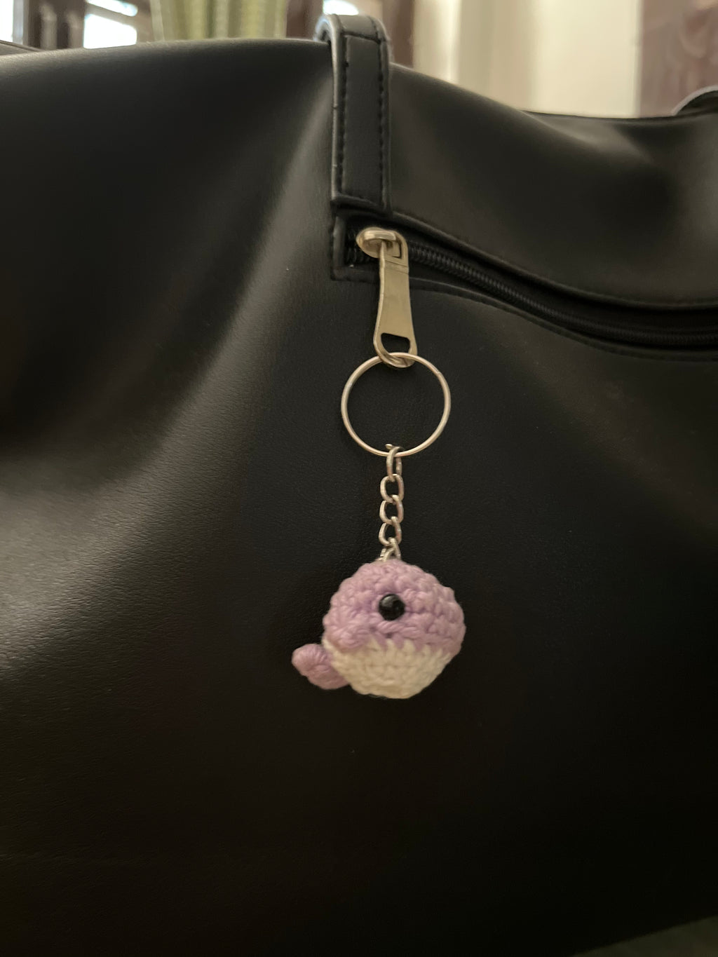 Tiny Whale Keychain