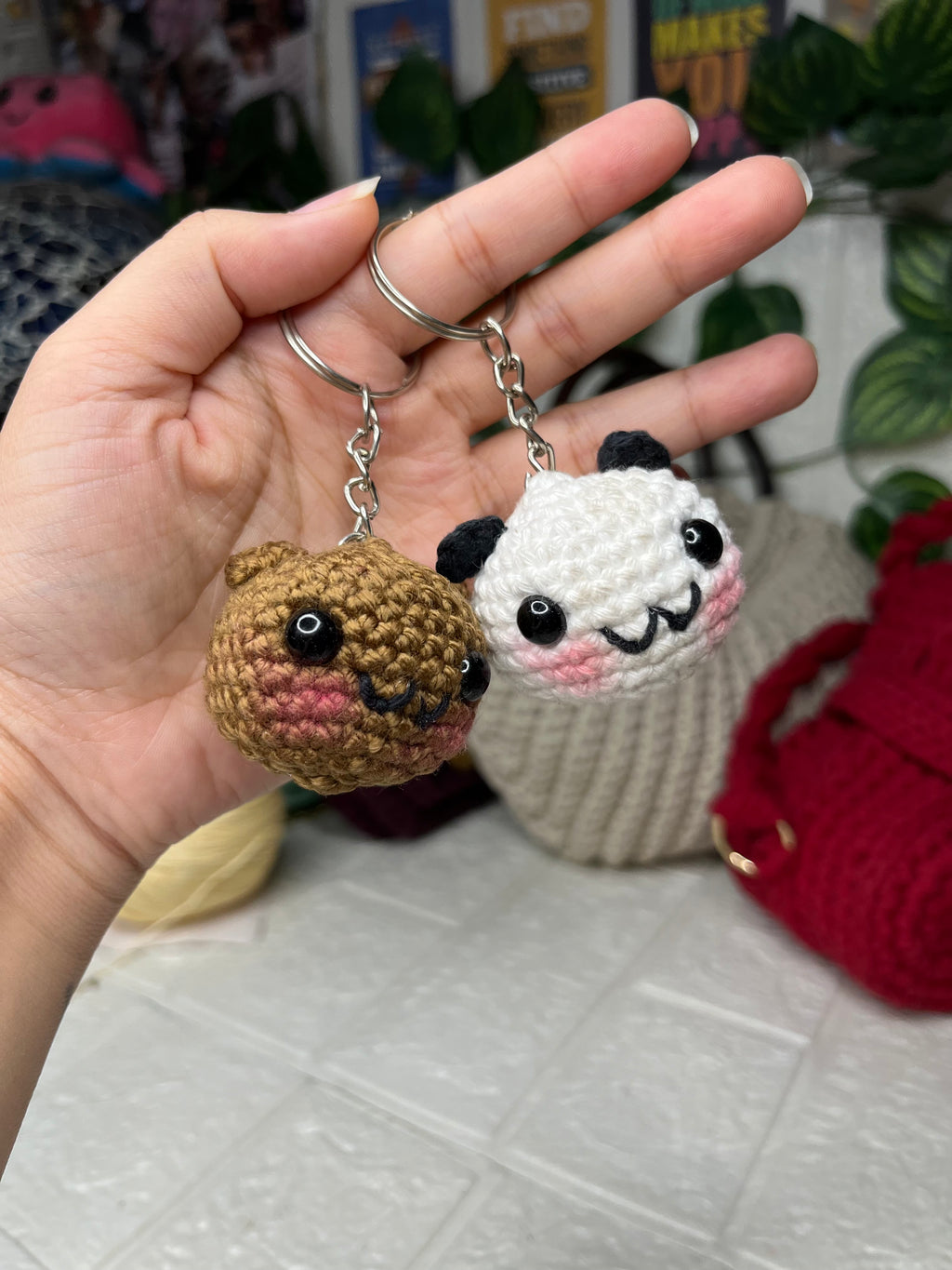 Bubu Dudu Keychain Set