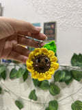 Sunflower Keychain