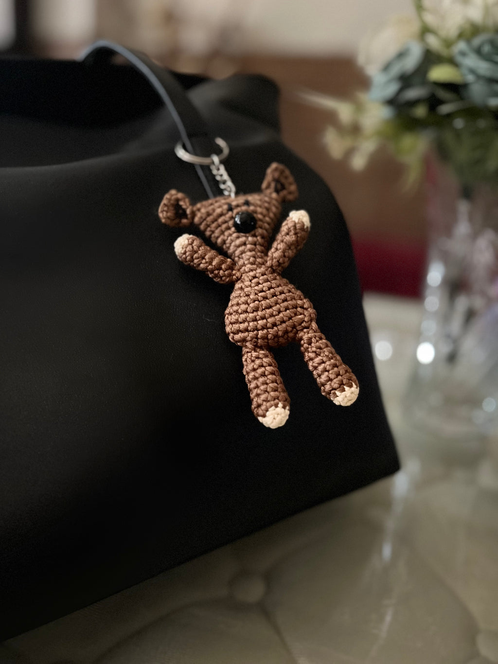 Mr. Bean Teddy Keychain