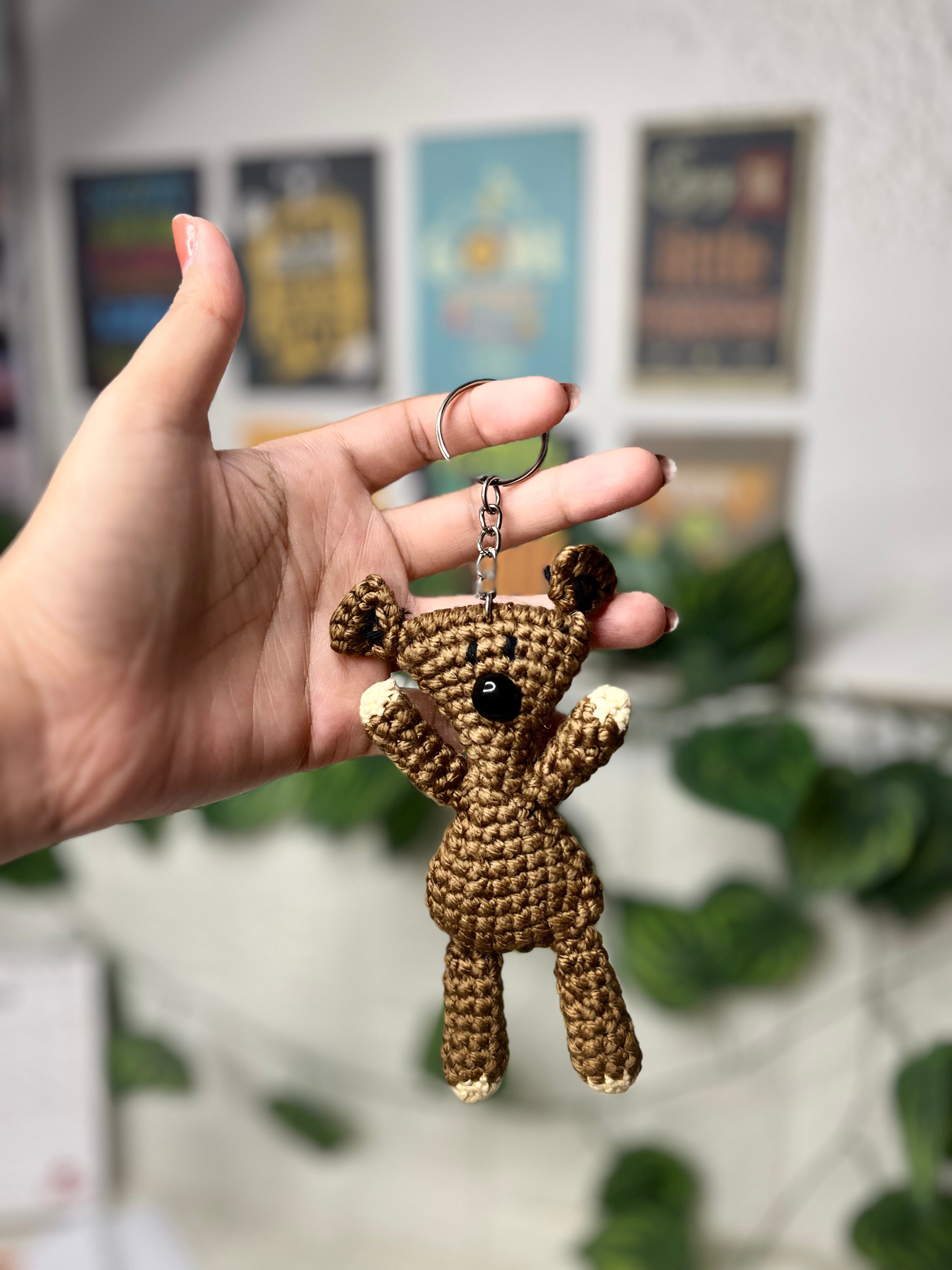 Mr. Bean Teddy Keychain