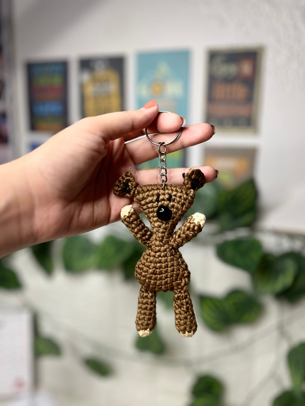 Mr. Bean Teddy Keychain