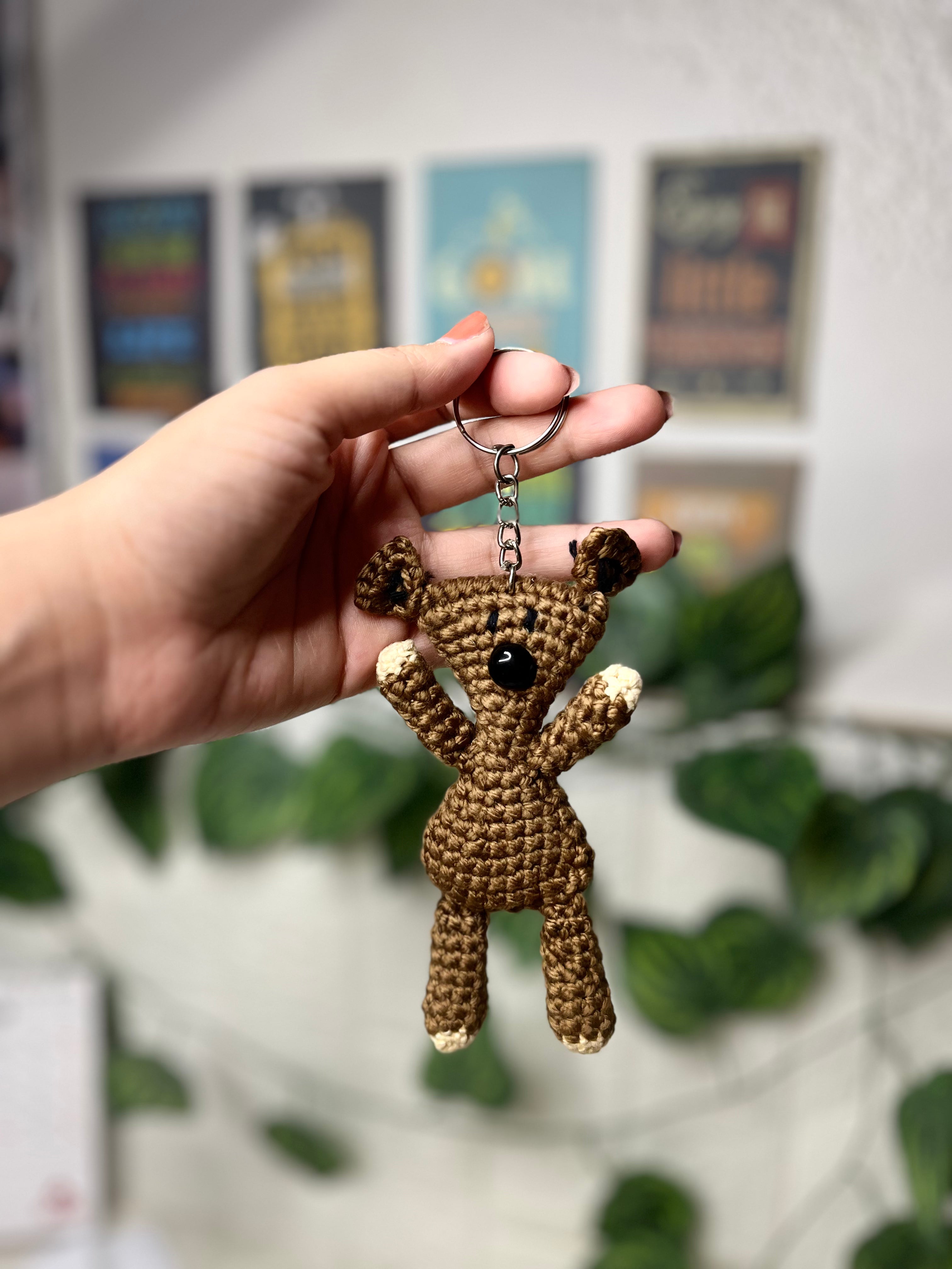 Mr. Bean Teddy Keychain