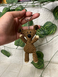 Mr. Bean Teddy Keychain