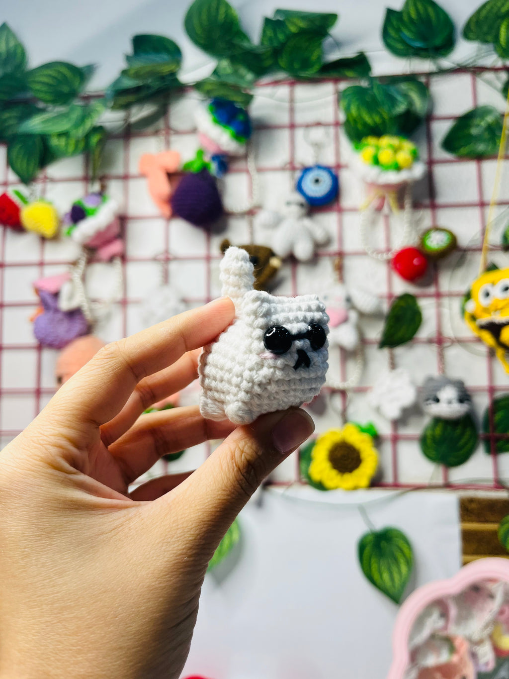 Gojo Cat Keychain