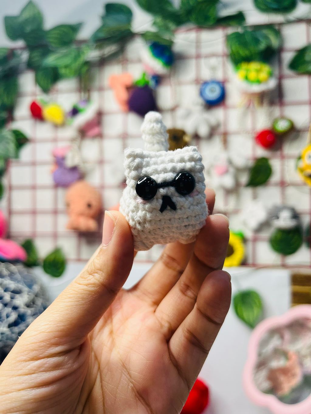 Gojo Cat Keychain