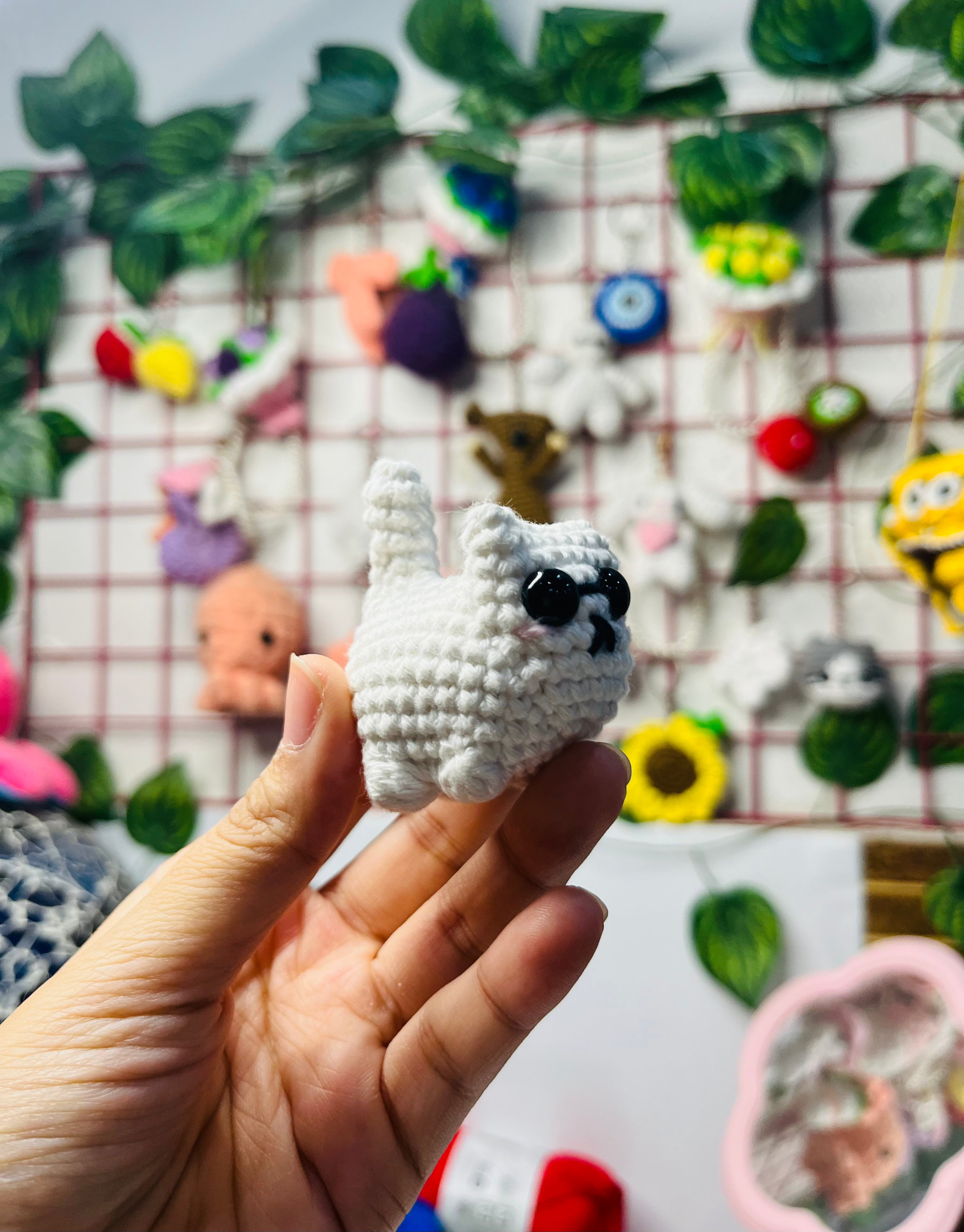 Gojo Cat Keychain