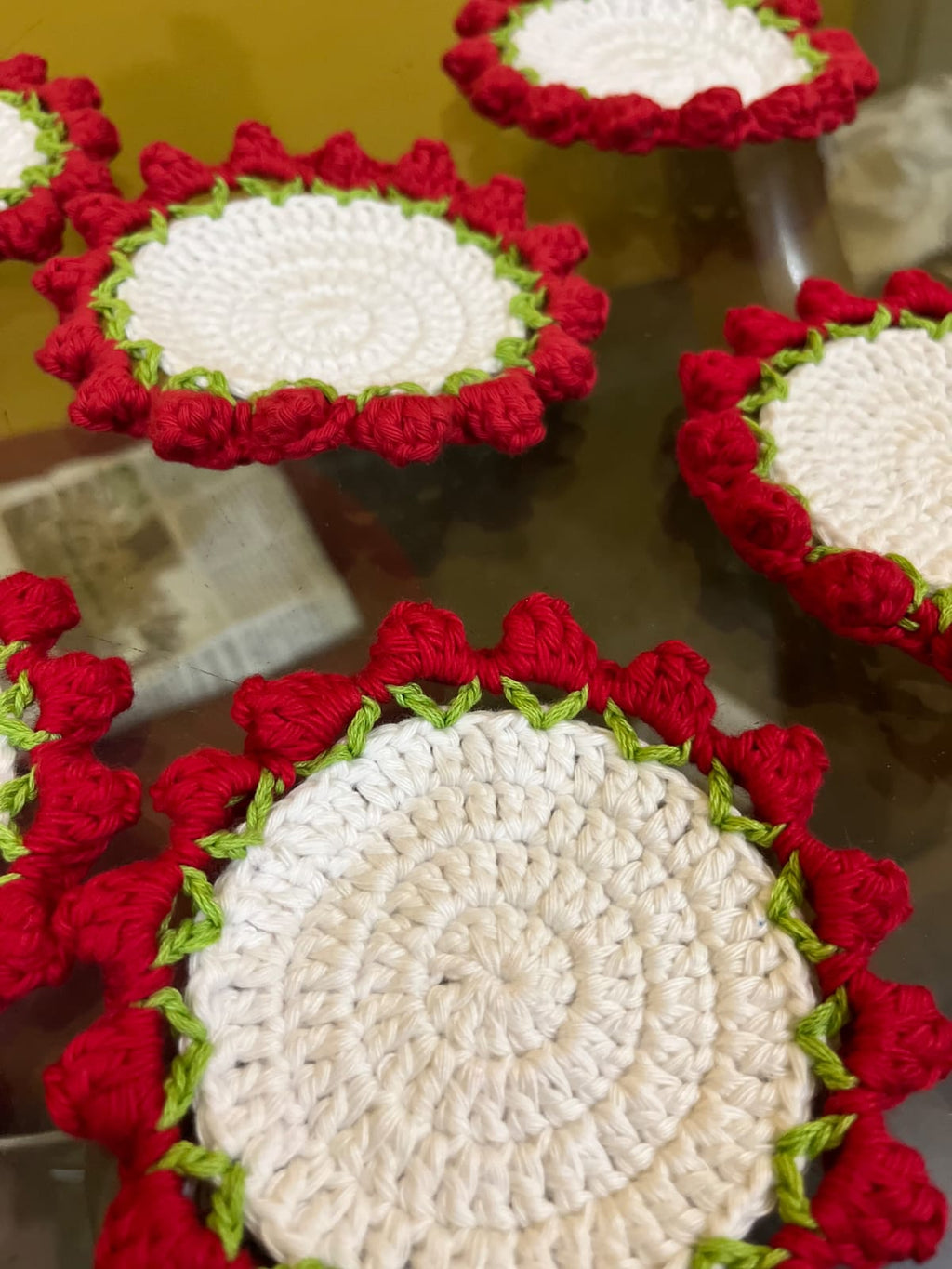 Set of Tulip Coaster