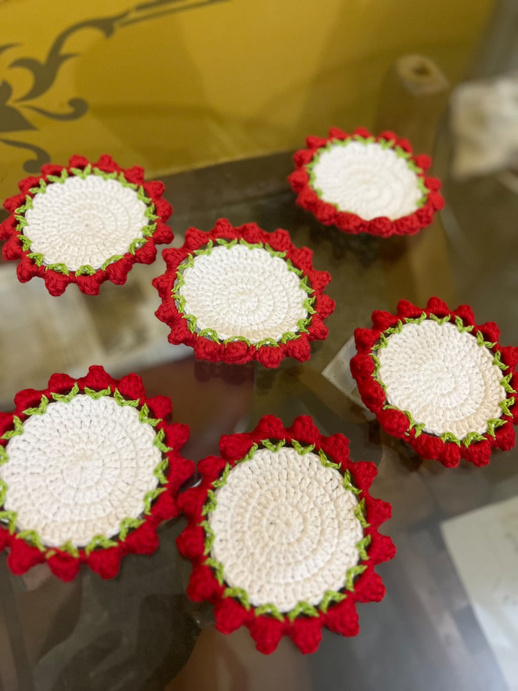 Set of Tulip Coaster